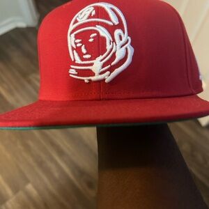 Billionaire Boys Club Red Hat with White Logo